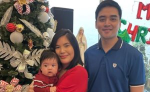 Vico Sotto with his Half-Sister Paulina and Niece