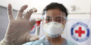 PRC saliva COVID-19 test