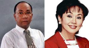 Jay Sonza and Vilma Santos