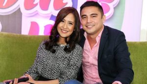 Jolina Magdangal and Marvin Agustin