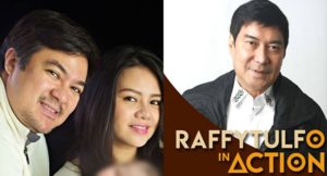 Jomari Yllana's ex-partner and Raffy Tulfo