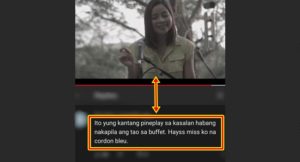 Sitti on Para Sa Akin Comment