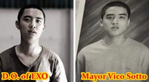 Vico Sotto Responds to Fan Teasing Him as EXO Member D.O.