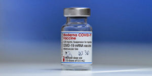 Moderna booster shot