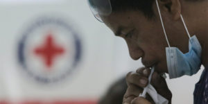 Philippine Red Cross saliva test