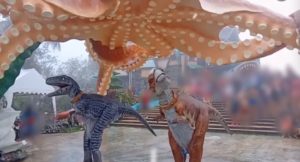 Campuestohan dancing dinosaurs