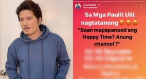 Janno Gibbs on Happy Time