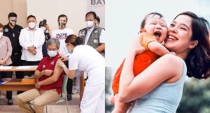 1st doctor vaccinated and Saab Magalona