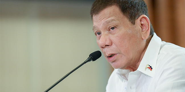 President Duterte Threatens Dealers Of Fake COVID-19 Vaccines