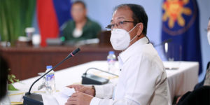 Vaccine czar Secretary Carlito Galvez Jr.