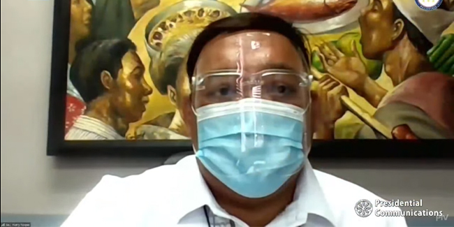 Harry Roque test result