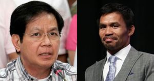 Senator Ping Lacson, Senator Manny Pacquiao