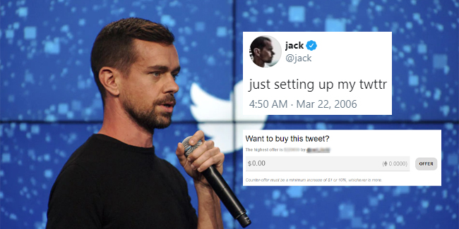 Twitter CEO Auctions First Ever Tweet As An NFT - Philippine Newspaper