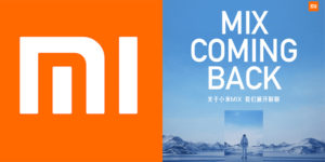 Xiaomi Mi MIX series smartphone