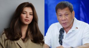 Angel Locsin and Duterte