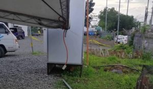 electrocuted inside isolation facility