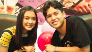 Francine Diaz and Kyle Echarri