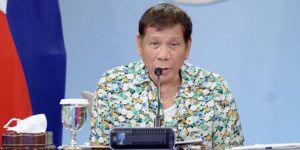 President Rodrigo Duterte