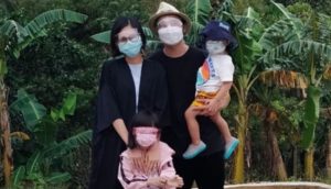 Chynna Ortaleza and her family