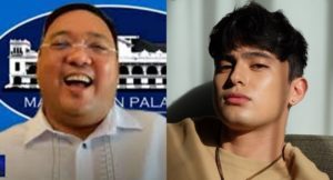 Harry Roque and James Reid