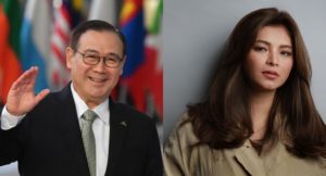 Teddy Locsin Jr. and Angel Locsin