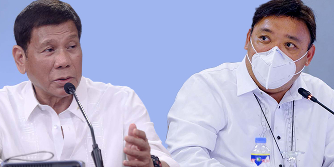 President Duterte said that Harry Roque was the sole spokesman for the West Philippine Sea issues.