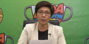 Health Undersecretary Maria Rosario Vergeire