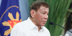 President Rodrigo Duterte