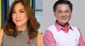 Karen Davila and Ricky Lo