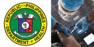 DOH on viral vaccination video