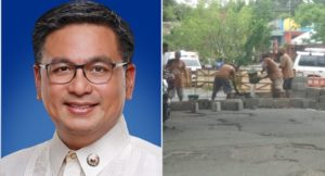 Biazon on new Bilibid wall