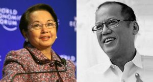 Gloria Macapagal-Arroyo and Noynoy Aquino