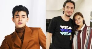 Iñigo Pascual, Maris Racal and Rico Blanco