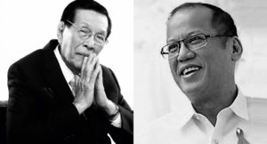 Juan Ponce Enrile and Noynoy Aquino
