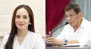 Lucy Torres-Gomez and Duterte
