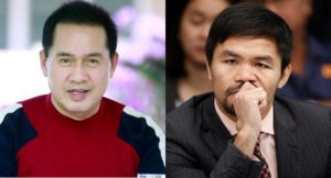 Quiboloy and Pacquiao on squatter