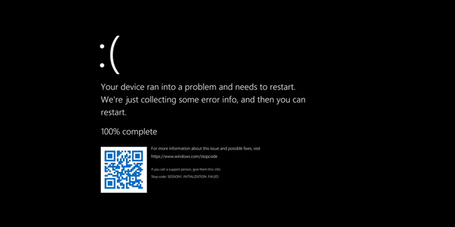 Microsoft was changing its "Blue Screen of Death" to black in Windows 11