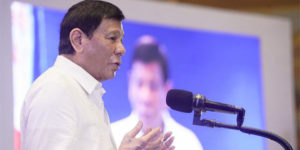 President Rodrigo Duterte