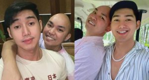 Chad Kinis and boyfriend