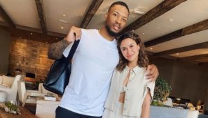 Damian Lillard and Yassi Pressman