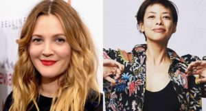 Drew Barrymore and Pilar Valdes