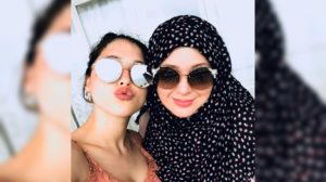 Kylie Padilla and her mom