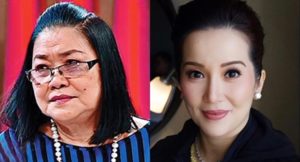 Lolit Solis and Kris Aquino