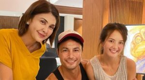 Pops Fernandez, Derek Ramsay and Ellen Adarna