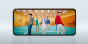 bts with samsung galaxy z flip