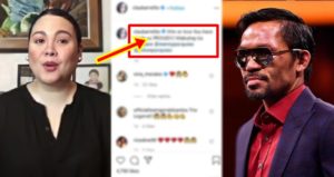 Claudine Barretto, Manny Pacquiao