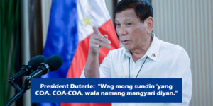 Duterte COA