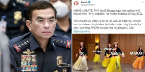 Eleazar on tiny bubbles memes