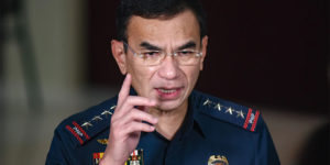 Philippine National Police (PNP) chief PGen Guillermo Lorenzo Eleazar