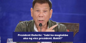 President Duterte